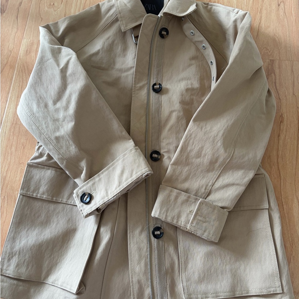 Zara Beige Trench Coat